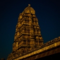 Virupaksha Temple: Majestic South Indian temple with intricate architecture and vibrant colors.