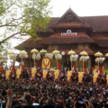 Vadakkunnathan Temple, Sakthan Thampuran Palace, festivals, and cultural heritage of Thrissur, Kerala, South India.