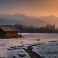 Snow-covered landscape in Jammu and Kashmir, showcasing the mesmerizing Winter Symphony