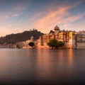 Captivating view of Udaipur's iconic palaces and serene lakes, featured in the Top Destinations Guide. Plan your perfect trip with this comprehensive exploration resource.