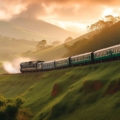 An enchanting landscape unfolds in Mettupalayam, showcasing vibrant greenery, rolling hills, and winding rivers. Tourists explore nature's beauty, hiking trails, and soaking in the serene ambiance, offering a picturesque getaway.