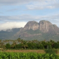 A scenic view of the tranquil city known as the Gateway to Southern Tranquility, surrounded by lush greenery, temples, and cultural landmarks. The image captures the serenity and charm of Nagercoil in southern India.