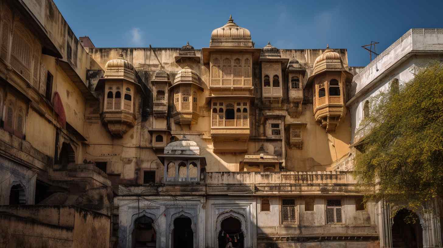 An intricately carved door in Bundi, Rajasthan, showcasing timeless elegance and architectural brilliance.