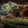 Stunning rock-cut sculptures inside Elephant Caves, a hidden wonder in India.