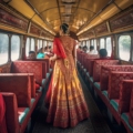 Scenic train journeys through lush landscapes and vibrant cultures in India