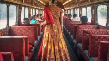 Scenic train journeys through lush landscapes and vibrant cultures in India