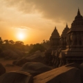 A captivating journey through the timeless wonders of Mahabalipuram, where ancient stone sculptures narrate tales of history and art. Explore the intricate carvings and architectural marvels that stand as a testament to the rich cultural heritage of this historic site.